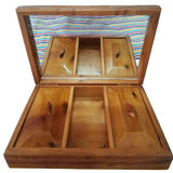MyTindy Moroccan jewellery box made of Thuya Wood, view 3