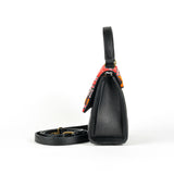 MyTindy Moroccan leather bag - Handmade - Leather Kilim bag - Leather carpet bag - Leather bag, view 5