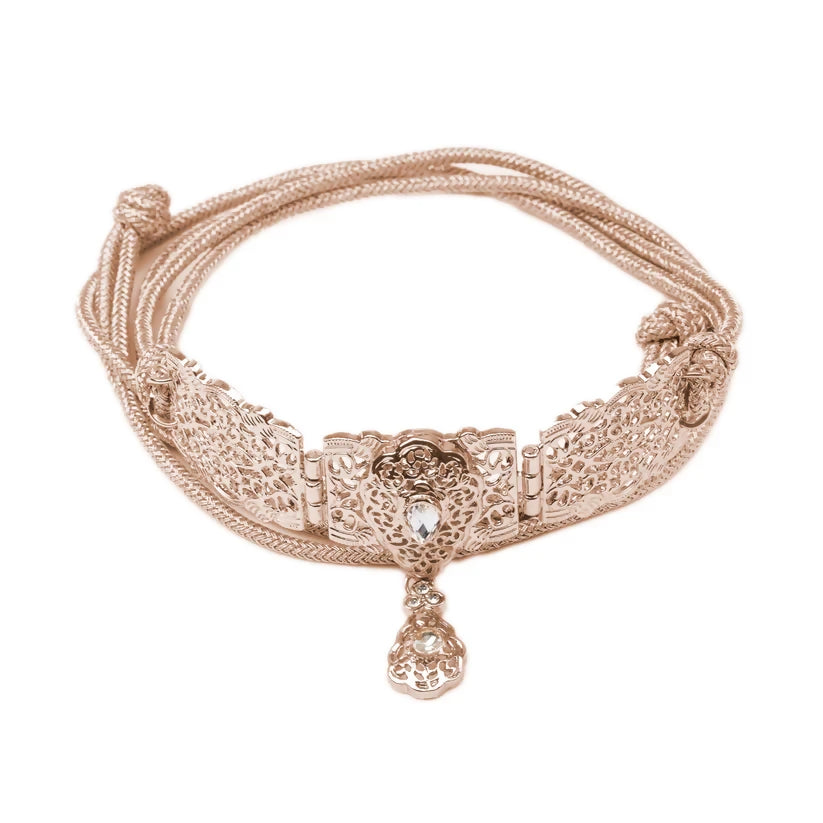 MyTindy Moroccan Majestique Bronzed Mdamma Belt