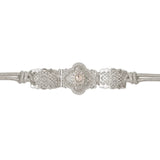MyTindy Moroccan Mdamma Glamour Silver Belt Girls Kids, view 2