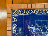 MyTindy Moroccan mosaic wall hanging with wooden frame, small mosaic pieces birds on a tree, wall mosaic decor mosaic art , tiles clay wall art, view 2