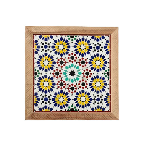 MyTindy Moroccan mosaics Zellige Wall Art : The South Diamonds