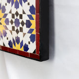 MyTindy Moroccan mosaics Zellige Wall Art : The South Diamonds, view 6