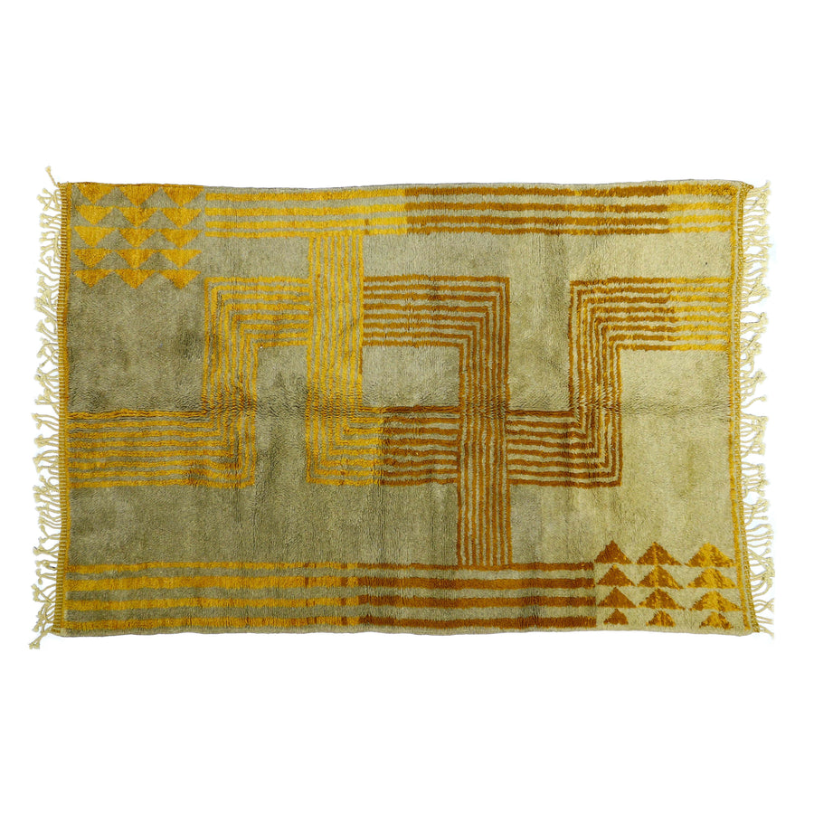 MyTindy Moroccan Mrirt Luxury Handmade Rug