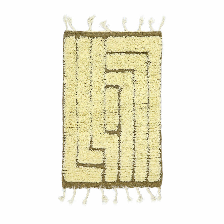 MyTindy Moroccan Oued Zem Luxury Handmade Rug