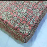 MyTindy Moroccan Pouf Kilim Red, view 5