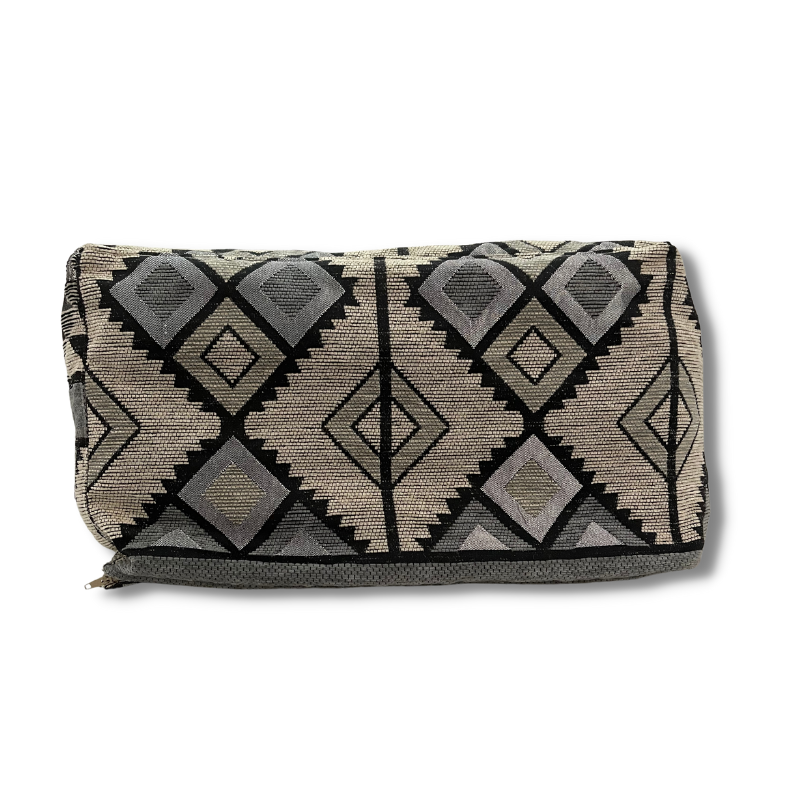MyTindy Moroccan Pouf with geometric patterns