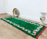 MyTindy Moroccan rug Style Azilal rug 1x5 ft Handmade rug Berber rug, view 3