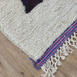 MyTindy Moroccan rug Style Azilal rug 2x5 ft Handmade rug Berber rug, view 5