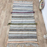 MyTindy Moroccan rug Style Azilal rug 2x6 ft Handmade rug Berber rug, view 2