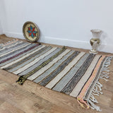MyTindy Moroccan rug Style Azilal rug 2x6 ft Handmade rug Berber rug, view 6