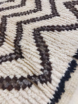 MyTindy Moroccan rug Beni Ouarain rug 3x11 ft Handmade rug Runner Rug, view 4