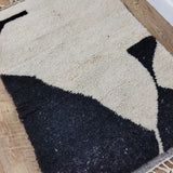 MyTindy Moroccan rug Beni Ouarain rug 3x4 ft Handmade rug Berber rug, view 6