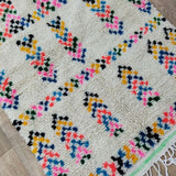 MyTindy Moroccan rug Style Azilal rug 3x5 ft Handmade rug Berber rug, view 6