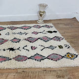 MyTindy Moroccan rug Style Azilal rug 3x5 ft Handmade rug Berber rug, view 6