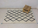 MyTindy Moroccan rug Beni Ouarain rug 3x5 ft Handmade rug Berber rug, view 2