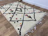 MyTindy Moroccan rug Style Azilal rug 3x5 ft Handmade rug Berber rug, view 3