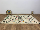 MyTindy Moroccan rug Style Azilal rug 3x5 ft Handmade rug Berber rug, view 4