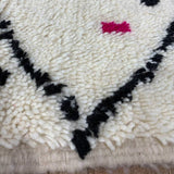 MyTindy Moroccan rug Style Azilal rug 3x5 ft Handmade rug Berber rug, view 5
