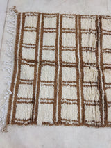 MyTindy Moroccan rug Beni Ouarain rug 3x5 ft Handmade rug Berber rug, view 4