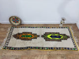MyTindy Moroccan rug Style Azilal rug 3x7 ft Handmade rug Berber rug, view 3