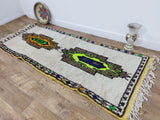 MyTindy Moroccan rug Style Azilal rug 3x7 ft Handmade rug Berber rug, view 4
