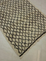 MyTindy Moroccan rug Beni Ouarain rug 3x7 ft Handmade rug Runner rug, view 4