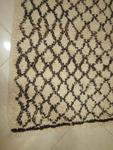 MyTindy Moroccan rug Beni Ouarain rug 3x7 ft Handmade rug Runner rug, view 5