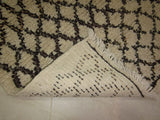 MyTindy Moroccan rug Beni Ouarain rug 3x7 ft Handmade rug Runner rug, view 6