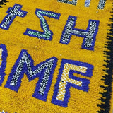 MyTindy Moroccan rug Beni Ouarain rug 3x9 ft Handmade rug Berber rug, view 6