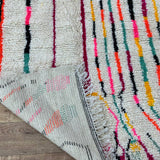 MyTindy Moroccan rug Style Azilal rug 4x6 ft Handmade rug Berber rug, view 6