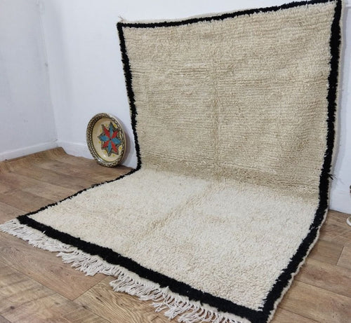MyTindy Moroccan rug Beni Ouarain rug 4x6 ft Handmade rug Berber rug