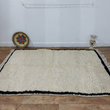MyTindy Moroccan rug Beni Ouarain rug 4x6 ft Handmade rug Berber rug, view 3