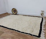 MyTindy Moroccan rug Beni Ouarain rug 4x6 ft Handmade rug Berber rug, view 5