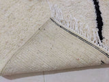 MyTindy Moroccan rug Beni Ouarain rug 4x7 ft Handmade rug Berber rug, view 5