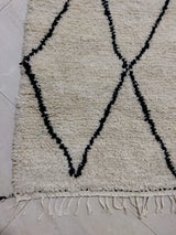MyTindy Moroccan rug Beni Ouarain rug 4x8 ft Handmade rug Berber rug, view 5