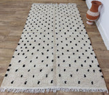 MyTindy Moroccan rug Beni Ouarain rug 4x8 ft Handmade rug Berber rug, view 2