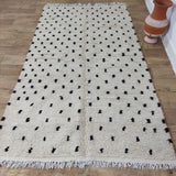MyTindy Moroccan rug Beni Ouarain rug 4x8 ft Handmade rug Berber rug, view 3
