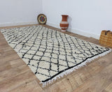 MyTindy Moroccan rug Beni Ouarain rug 4x8 ft Handmade rug Berber rug, view 4