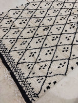 MyTindy Moroccan rug Beni Ouarain rug 4x8 ft Handmade rug Berber rug, view 4