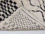 MyTindy Moroccan rug Beni Ouarain rug 4x8 ft Handmade rug Berber rug, view 6