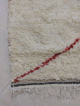 MyTindy Moroccan rug Beni Ouarain rug 4x8 ft Handmade rug Berber rug, view 5