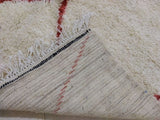 MyTindy Moroccan rug Beni Ouarain rug 4x8 ft Handmade rug Berber rug, view 6