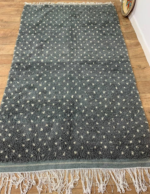 MyTindy Moroccan rug Style Azilal rug 4x8 ft Handmade rug Berber rug