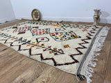 MyTindy Moroccan rug Style Azilal rug 4x8 ft Handmade rug Berber rug, view 4