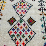 MyTindy Moroccan rug Style Azilal rug 4x8 ft Handmade rug Berber rug, view 5
