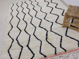 MyTindy Moroccan rug Beni Ouarain rug 5x6 ft Handmade rug Berber rug, view 3