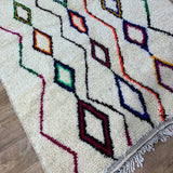 MyTindy Moroccan rug Style Azilal rug 5x7 ft Handmade rug Berber rug, view 6
