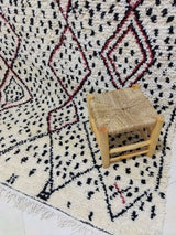 MyTindy Moroccan rug Beni Ouarain rug 5x8 ft Handmade rug Berber rug, view 3
