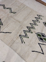 MyTindy Moroccan rug Beni Ouarain rug 5x8 ft Handmade rug Berber rug, view 2